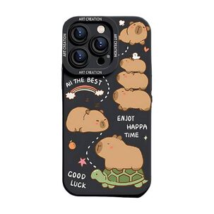 Carcasa Funda Silicona Iphone 16 Pro Max Capibara Antigolpes