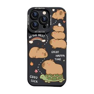 Carcasa Funda Silicona Iphone 16 Pro Max Capibara Antigolpes