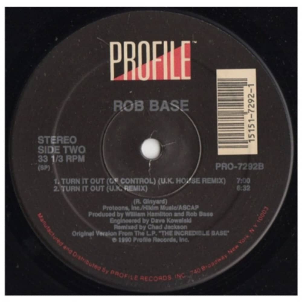 Rob Base - Get Up And Have A Good Time | 12" Maxi Single Vinilo image number 2.0