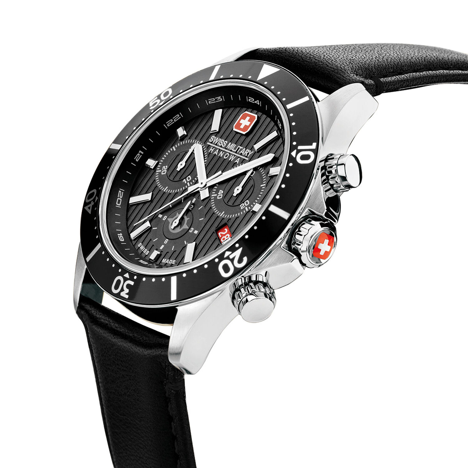 Reloj Swiss Military Hanowa Smwgc2100705 Negro image number 1.0