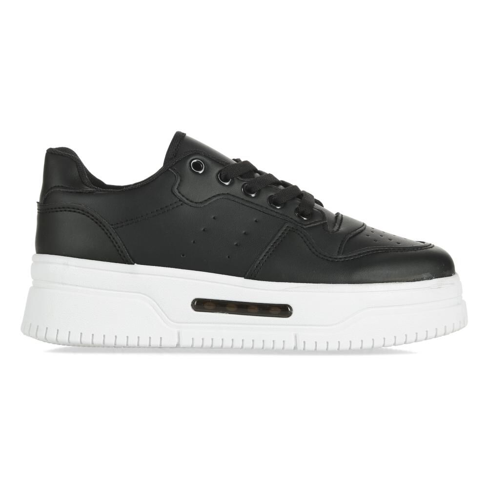 Zapatilla Urbana Mujer Sormani Negro/Blanco image number 2.0