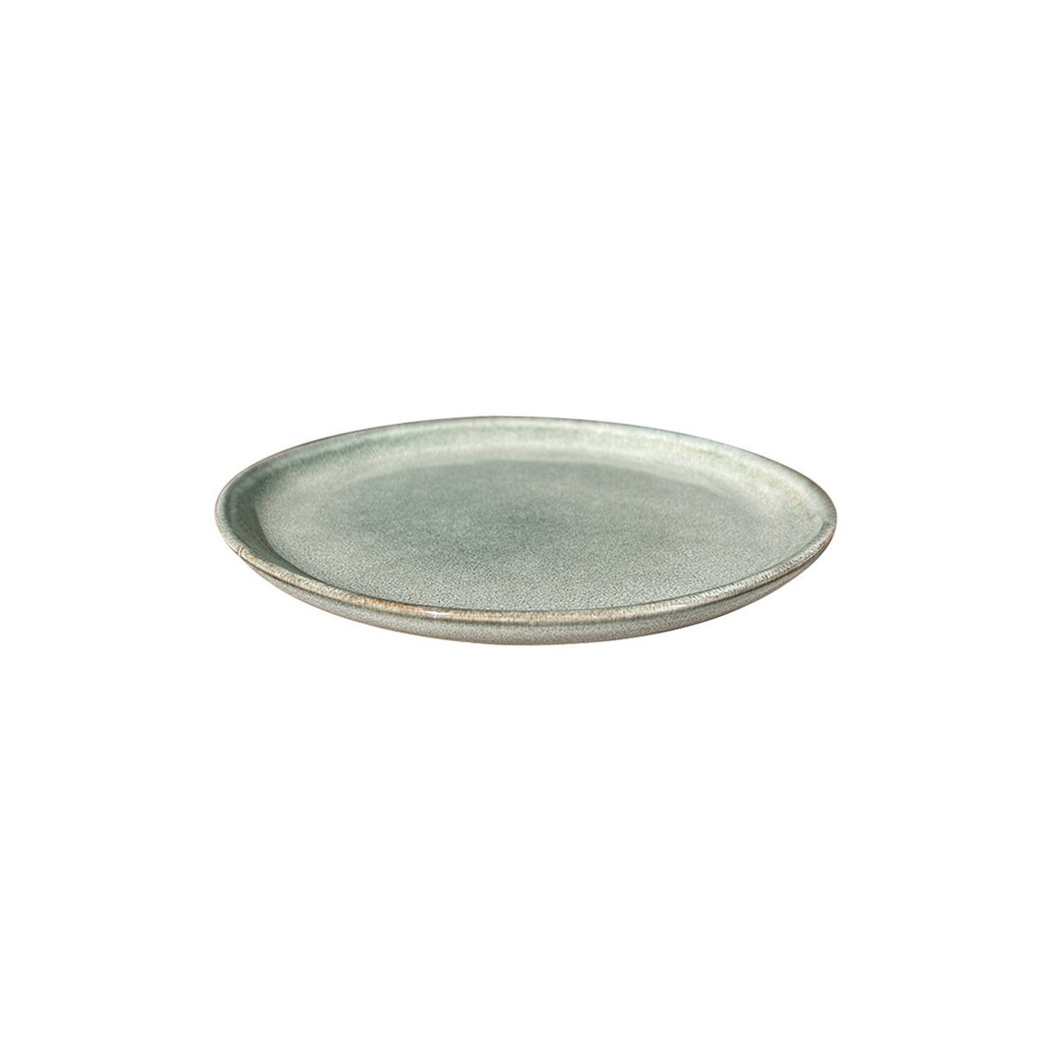 Set 6 Platos Redondo Ceramica 21 Cm Gris Linea Laos image number 3.0