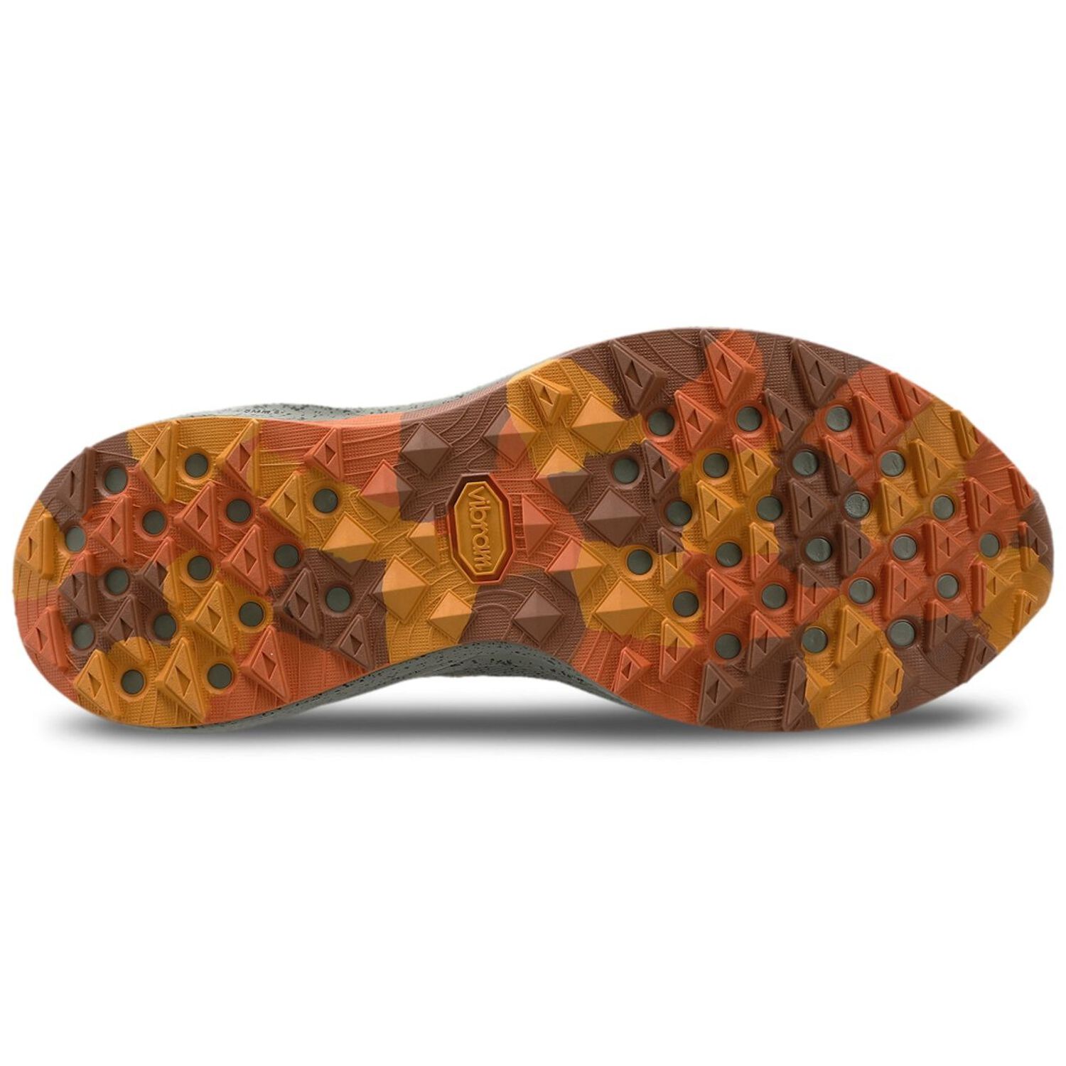 Zapatilla Trail Running Mujer Corre Trilha Caf&eacute;/militar image number 4.0