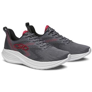 Zapatilla Mujer Marte Gris/rojo