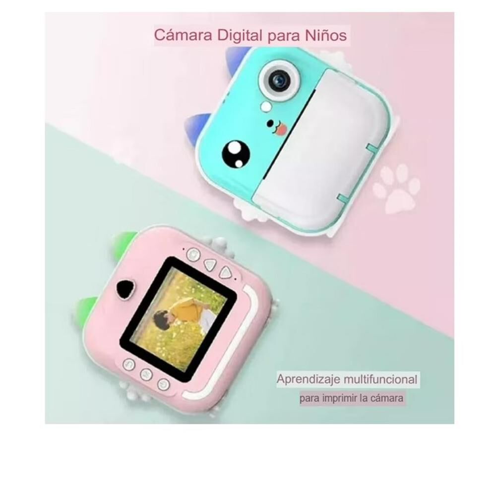 Cámara Instantánea Niños Con Impresora Integrada image number 2.0