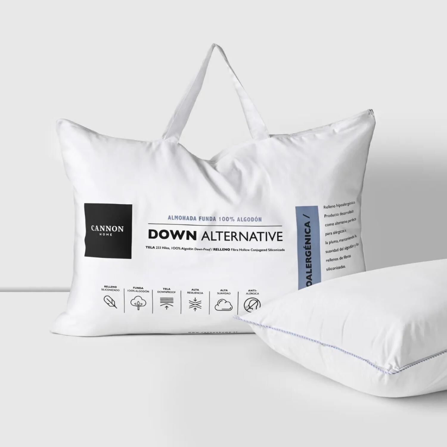 Pack 2 almohadas cic pluma on sale