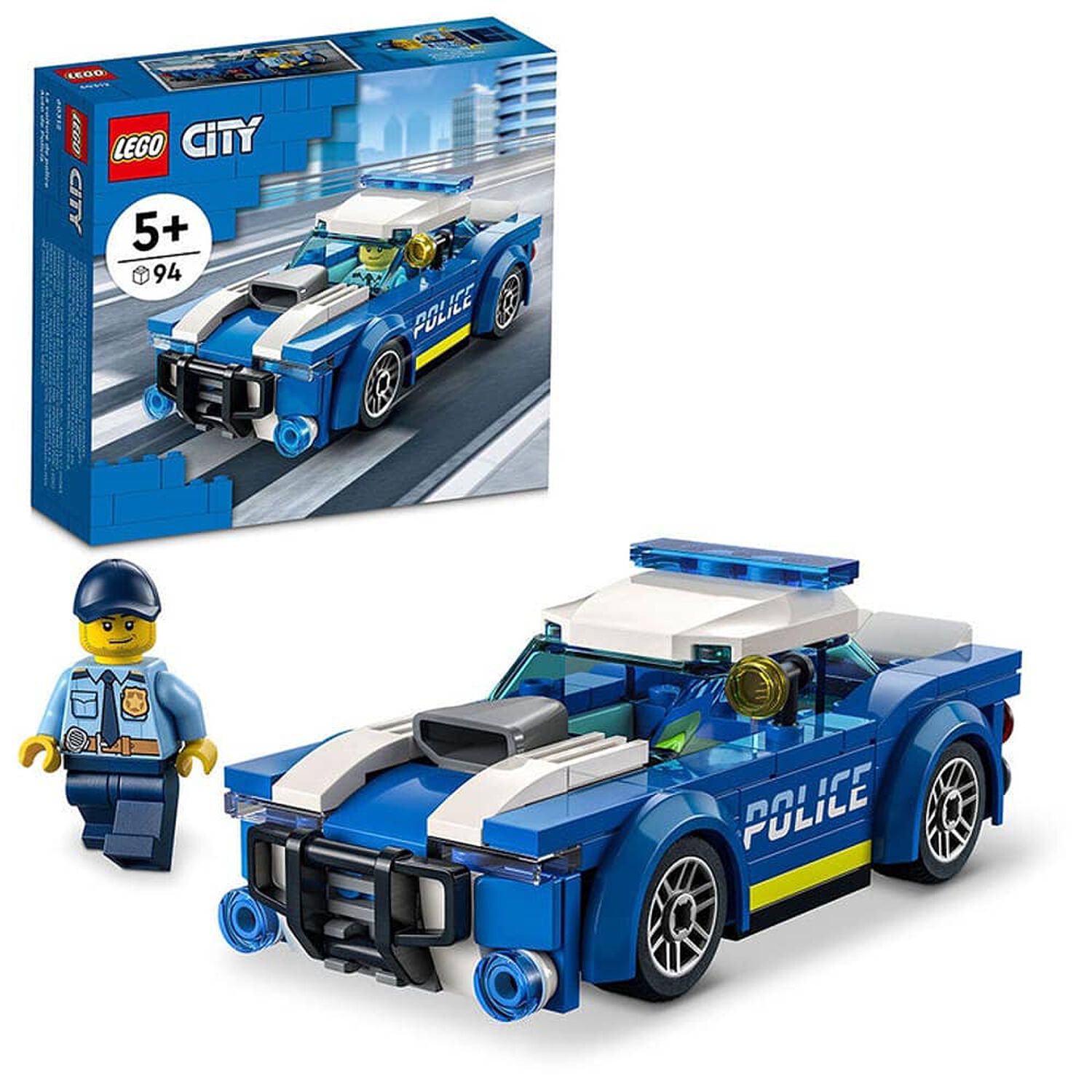 Lego City - Auto De Polic&iacute;a - 60312 image number 0.0