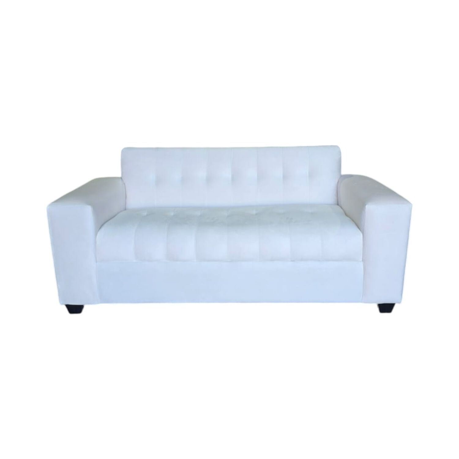 Sofa Dos Cuerpos Felpa Crudo image number 0.0