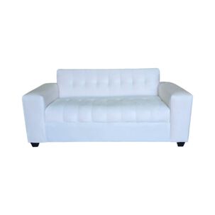 Sofa Dos Cuerpos Felpa Crudo
