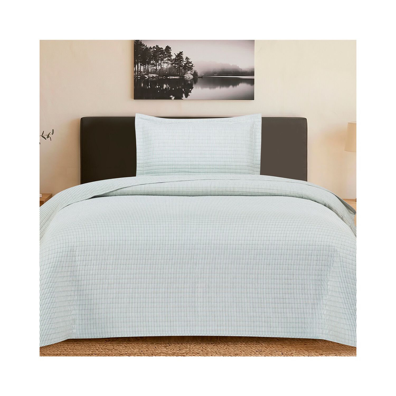 Quilt Andes Cationic Verde 1.5 Plazas image number 0.0
