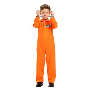 Disfraz Cosplay Convicto Prisionero Infantil Halloween