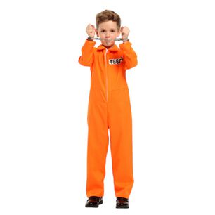Disfraz Cosplay Convicto Prisionero Infantil Halloween