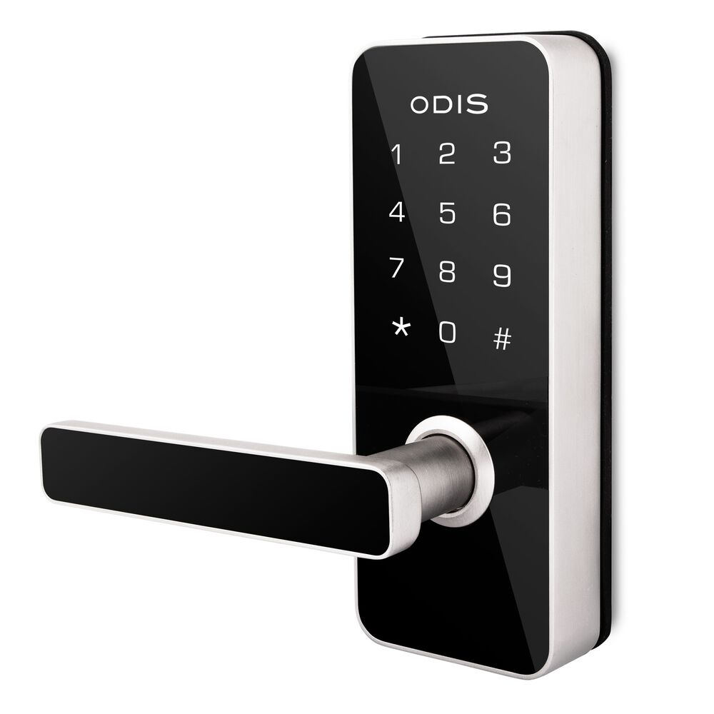 Cerradura Digital Odis 7700 Con Picaporte Manilla Reversible - Plata image number 1.0