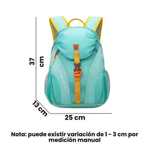Mochila Bolso 15 Litros Escolar Senderismo Aire Libre