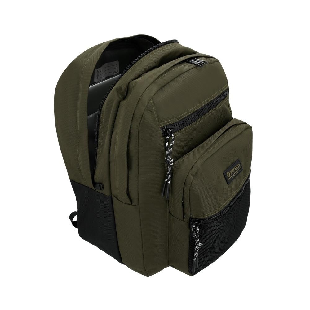 Mochila Notebook Xtrem Kong 6xt Verde Oliva 15" image number 4.0