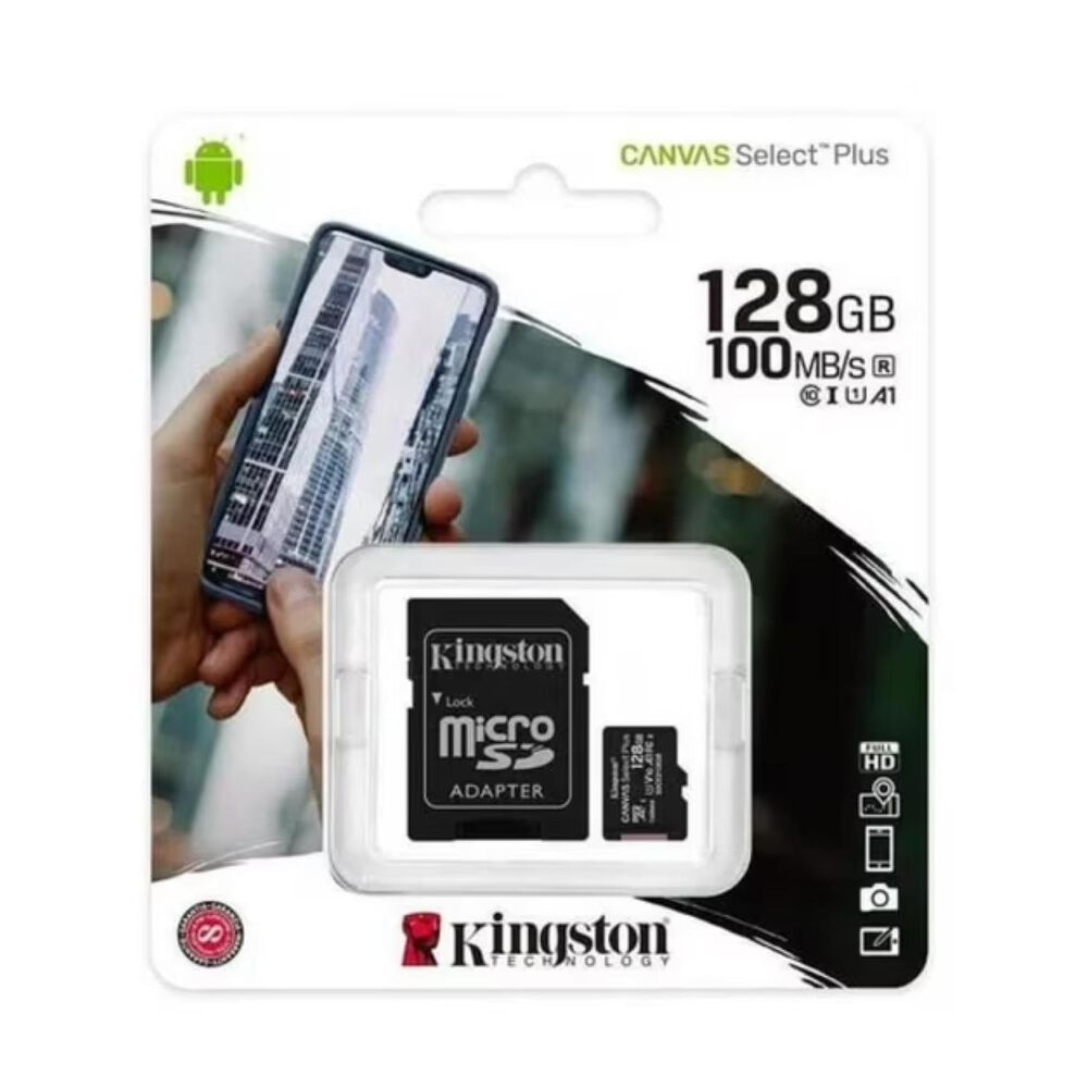 Tarjeta De Memoria Micro Sd 128gb 100mb/s Kingston image number 2.0