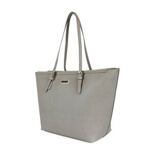 Cartera Tempo + Billetera Trifold Gris Kenneth Cole