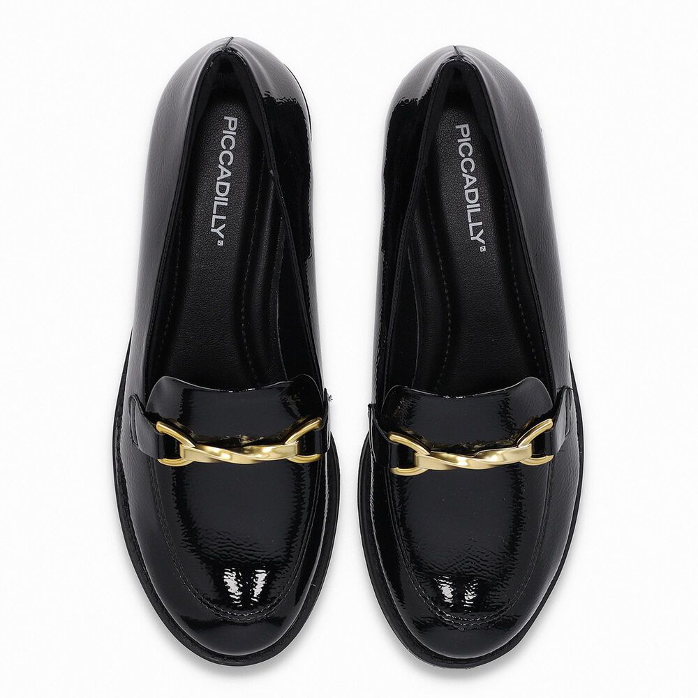 Mocasin Mujer Negro/charol Leci Piccadilly image number 1.0
