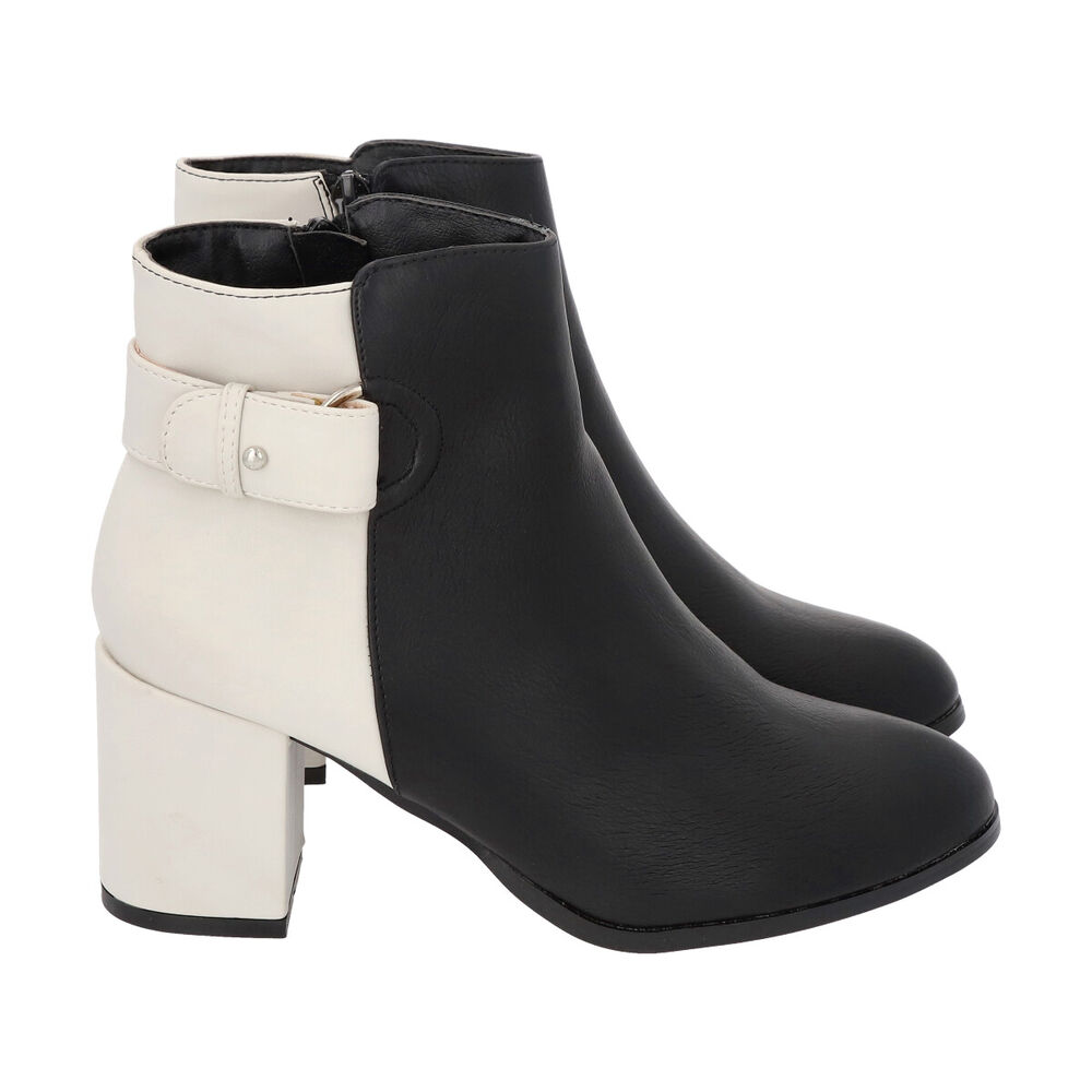 Botin Mujer Negro Rodas 11 Police image number 3.0
