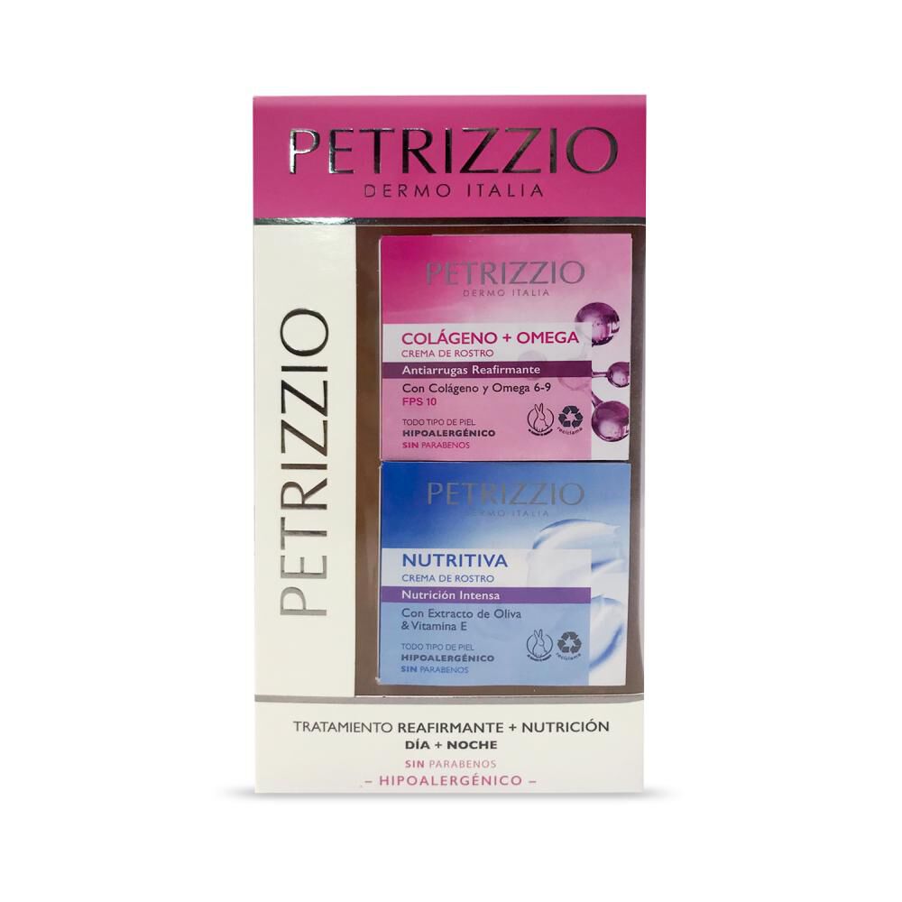 Set De Cremas Col&aacute;geno/omega + Nutritiva Petrizzio Dermo / 50 Gr image number 0.0