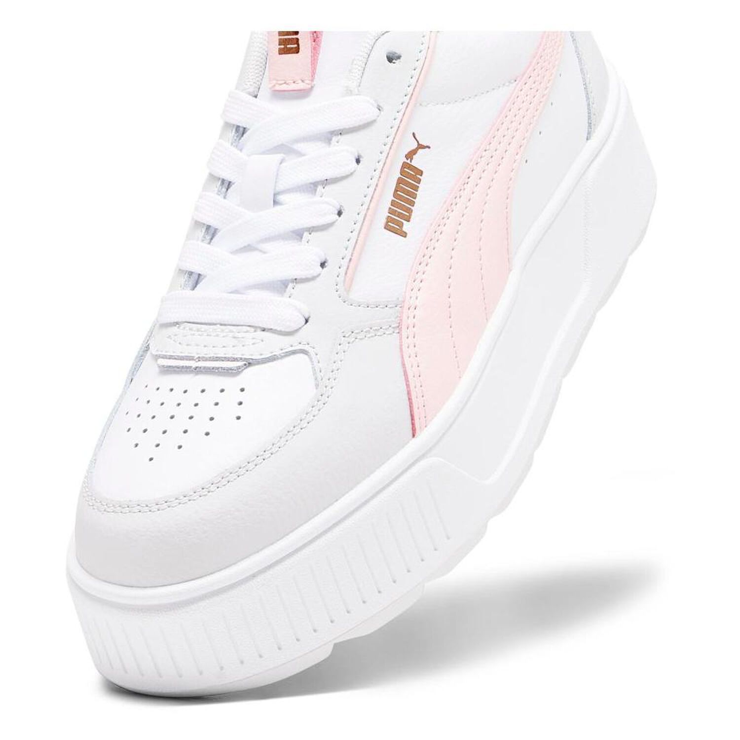 Zapatilla Urbana Mujer Puma Karmen Rebelle White-frosty Pink-feather Gray image number 2.0