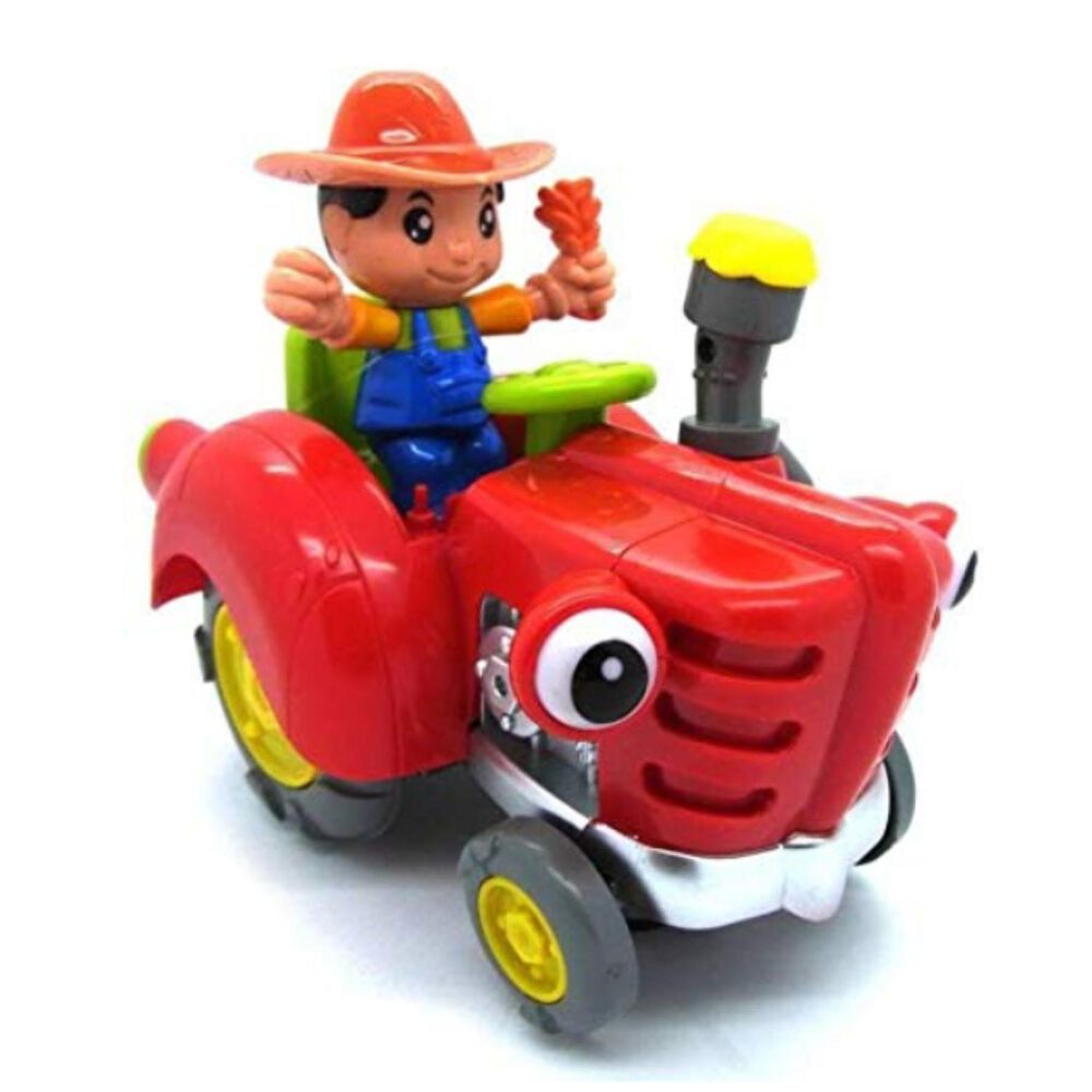 Juguete Auto Tractor De Granjero Musical Infantil image number 0.0