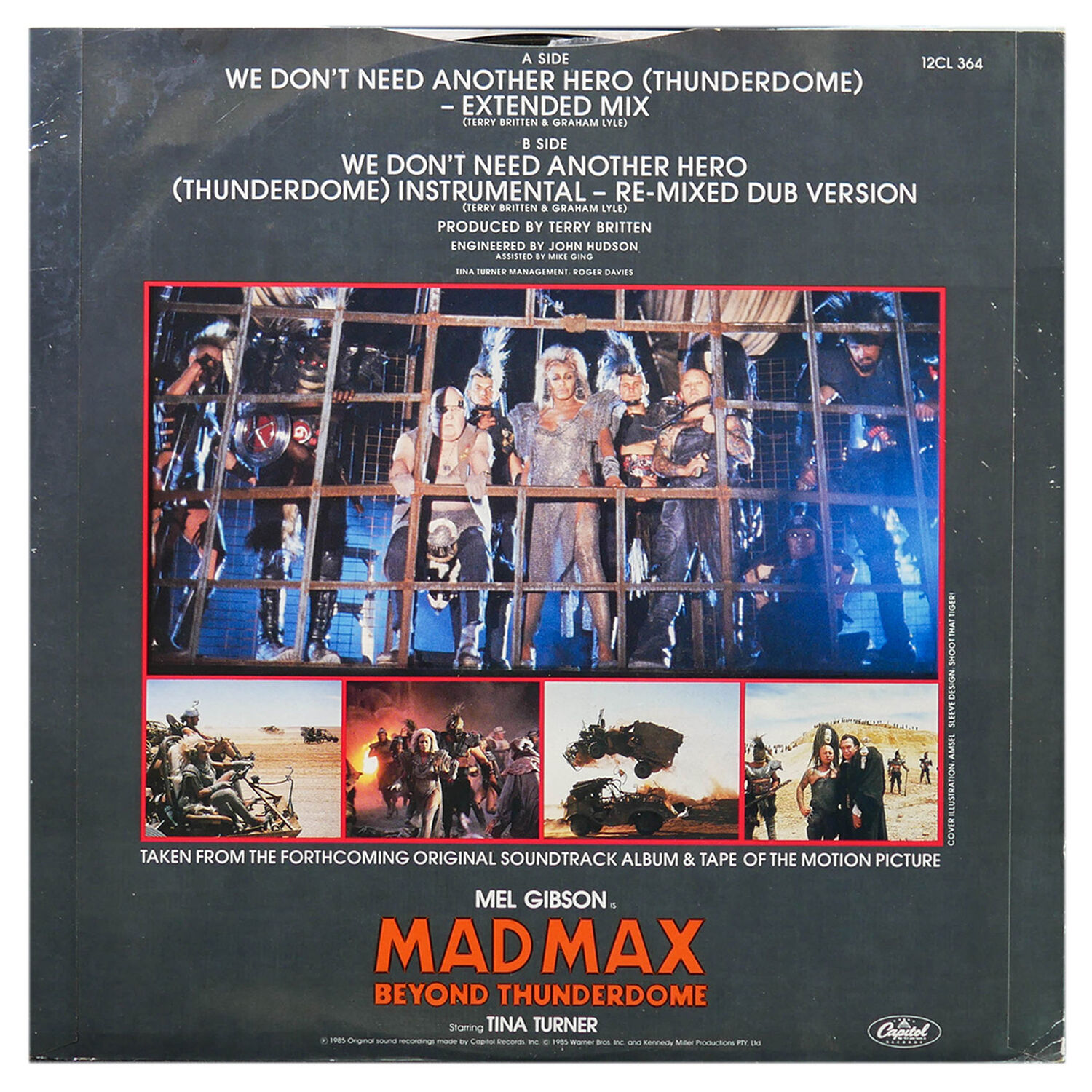 Tina Turner - We Don't Need Another Hero | 12" Maxi Single Usado image number 1.0