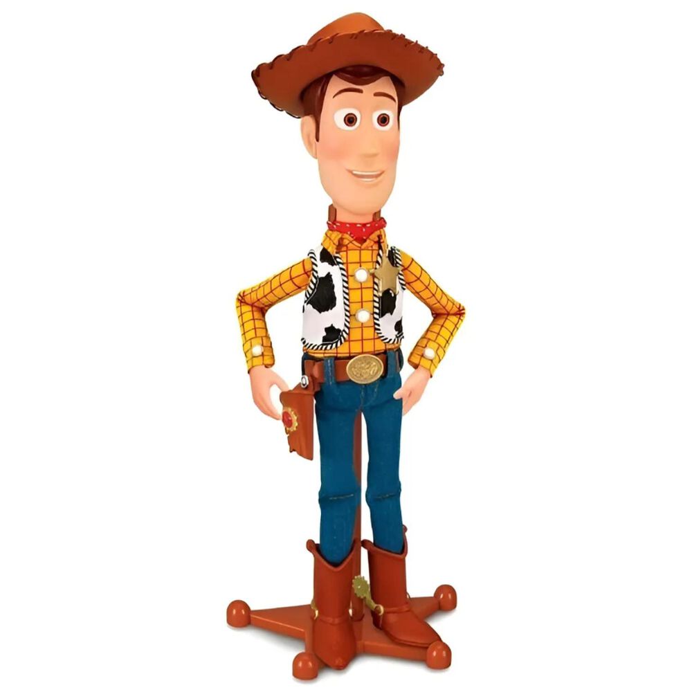 Juguete Figura Woody Sheriff Con Sonido 30cm Infantil image number 0.0