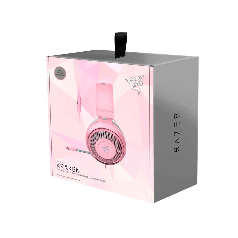 Audifonos Gamer Razer Kraken Rosados Multiplataforma Pro image number 3.0