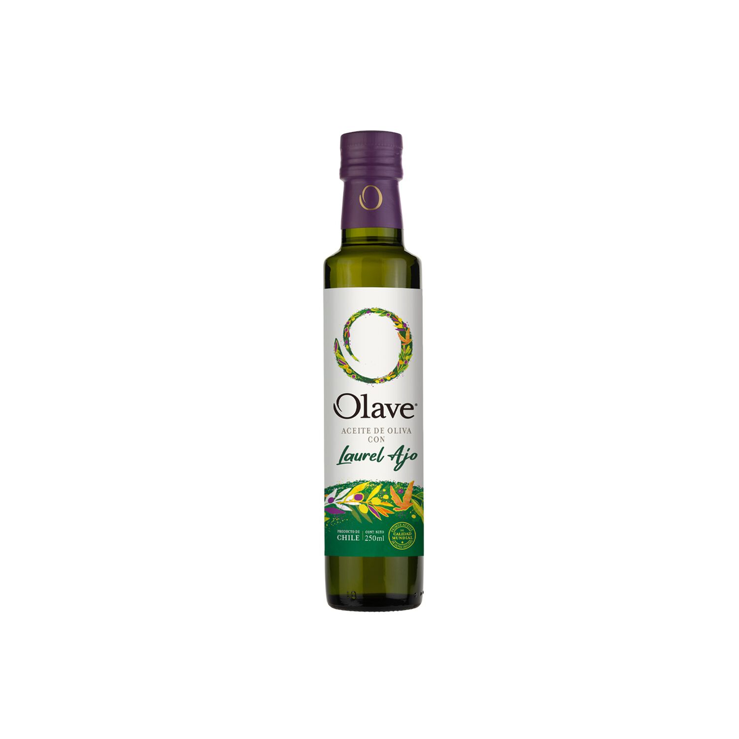 Aceite Oliva Extra Saborizado Olave Laurel Ajo 1 X 250 image number 0.0
