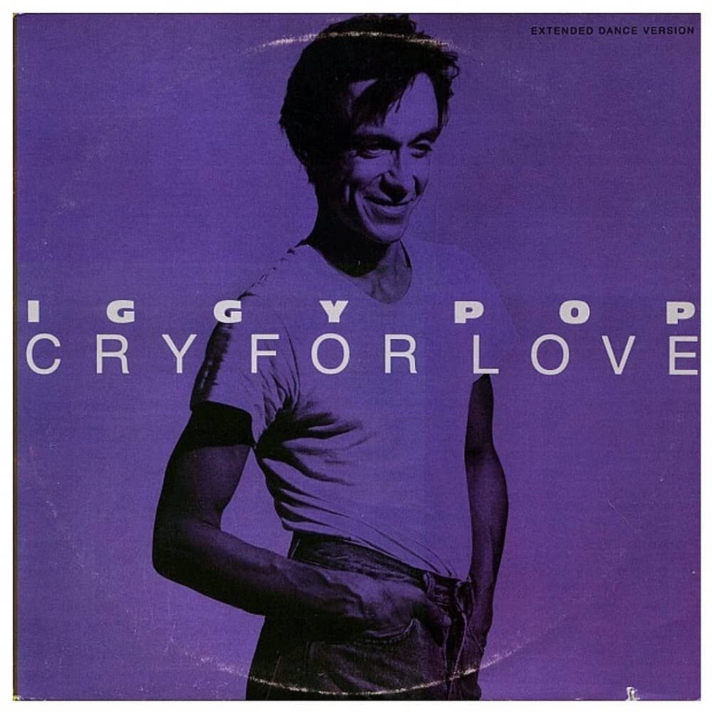 Iggy Pop - Cry For Love | 12" Maxi Single Usado image number 0.0