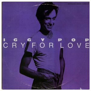 Iggy Pop - Cry For Love | 12" Maxi Single Usado