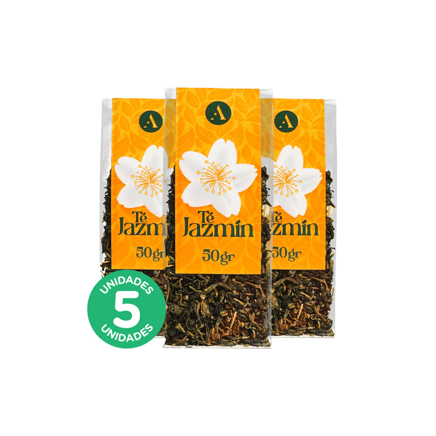 Pack 5, Infusi&oacute;n De T&eacute; Jazm&iacute;n 50gr. image number 0.0