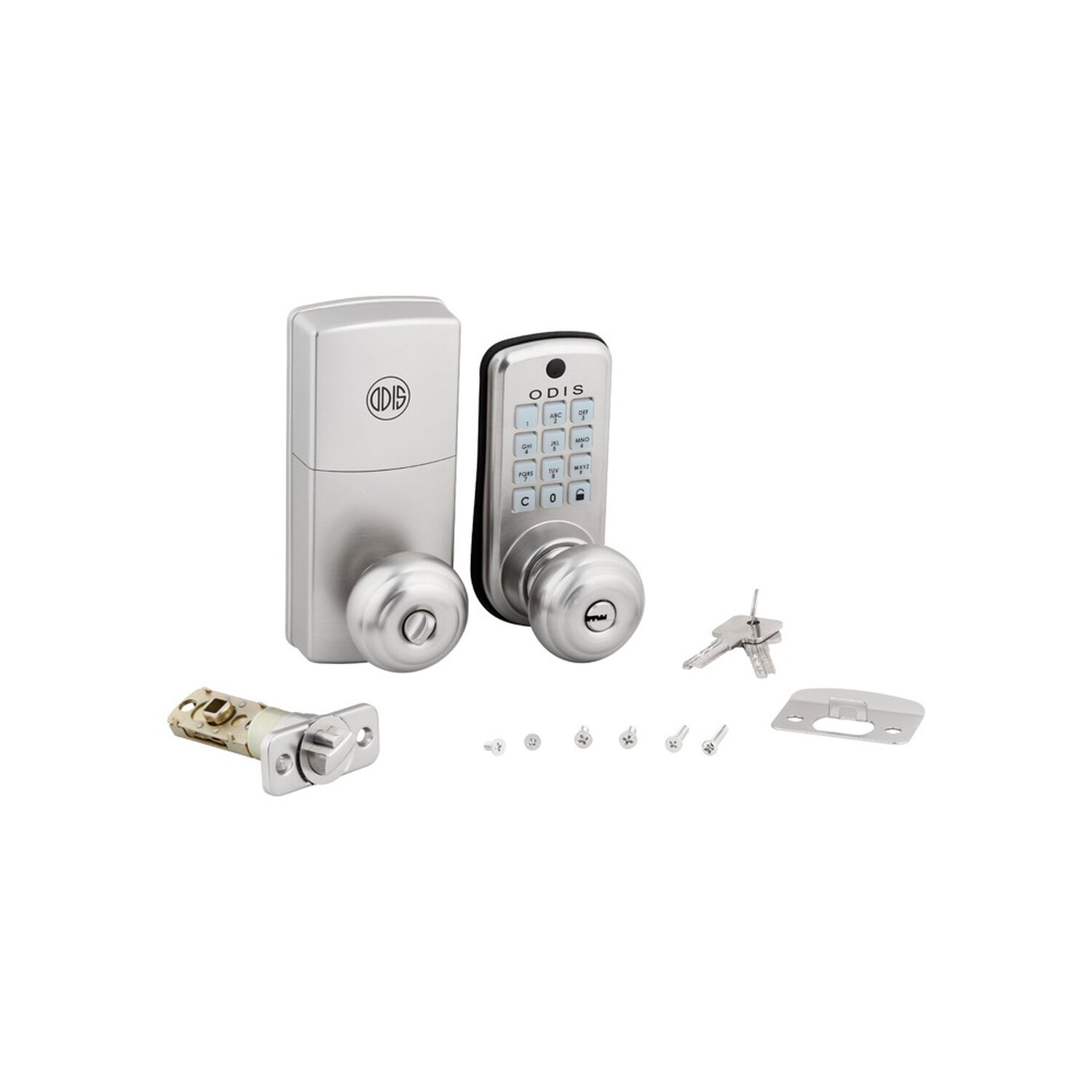 Cerradura Digital Odis Con Pomo 6500 - Plata image number 5.0