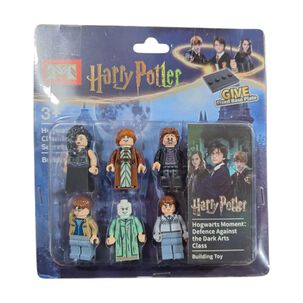 Juguete Figuras Set Harry Potter 6 Piezas Accesorios