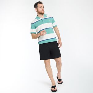 Polera Regular Manga Corta Cuello Piqué Hombre Herald