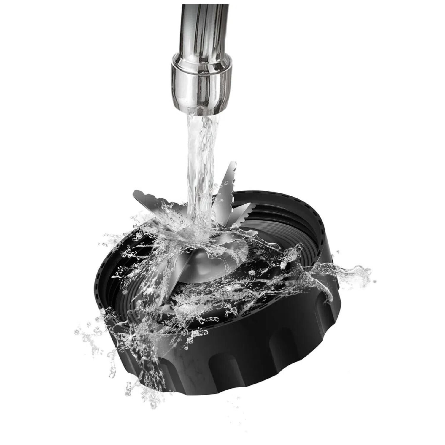 Licuadora Electrica Vaso Vidrio 2l 1200w Negro Hr2242/90 image number 3.0