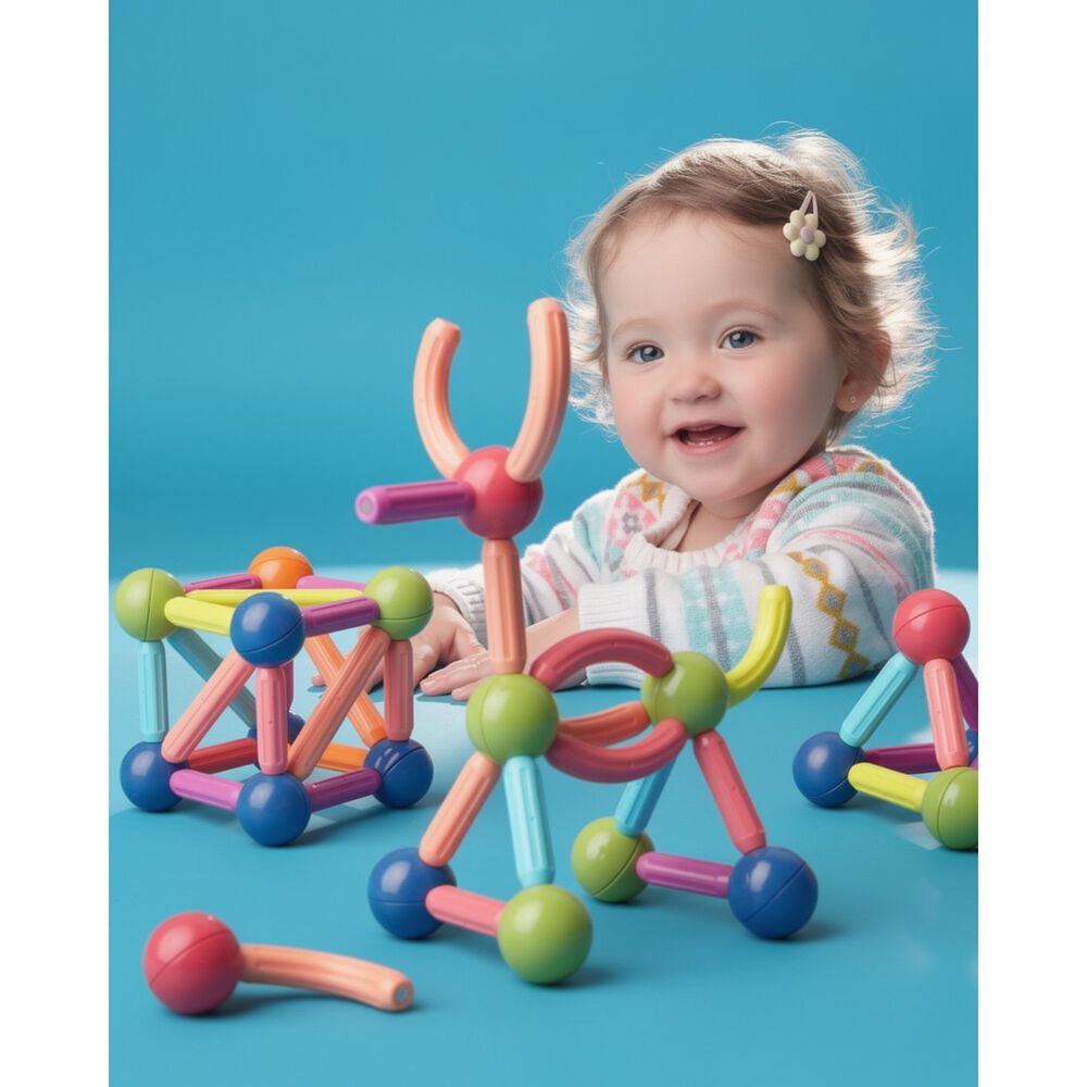 Set Juguete De Imanes Did&aacute;cticos Para Ni&ntilde;os 42 Piezas image number 8.0