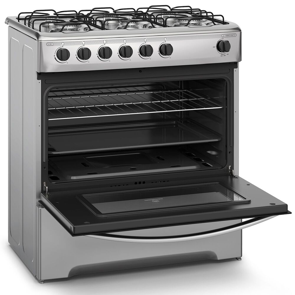 Cocina A Gas 6 Platos Mademsa M 810 T Gris image number 5.0
