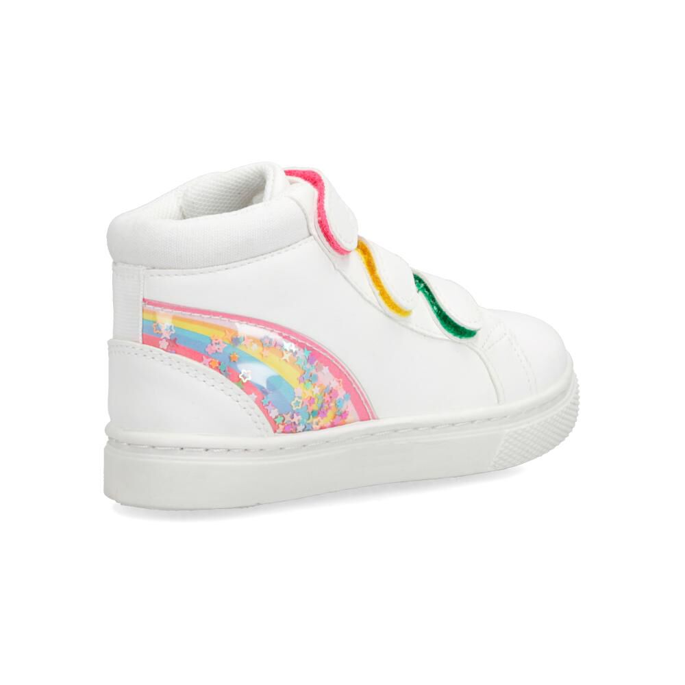 Zapatilla Infantil Ni&ntilde;a Topsis White image number 3.0