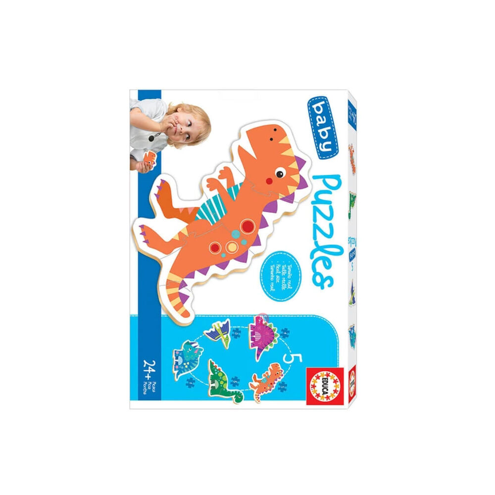 Puzzle Infantil 3 A 5 Piezas Dinosaurios Educa - Ps image number 1.0