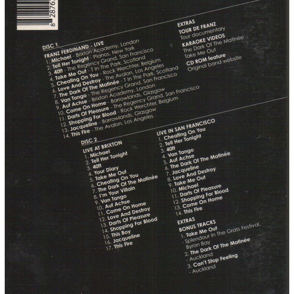 Franz Ferdinand - Franz Ferdinand | Dvd image number 1.0