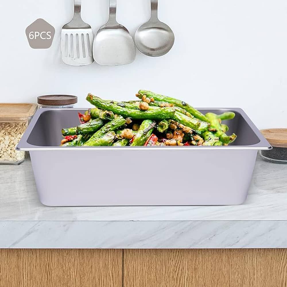 Contenedor Gastron&oacute;mico De Acero Para Cocina 33x27x15 Cm image number 2.0