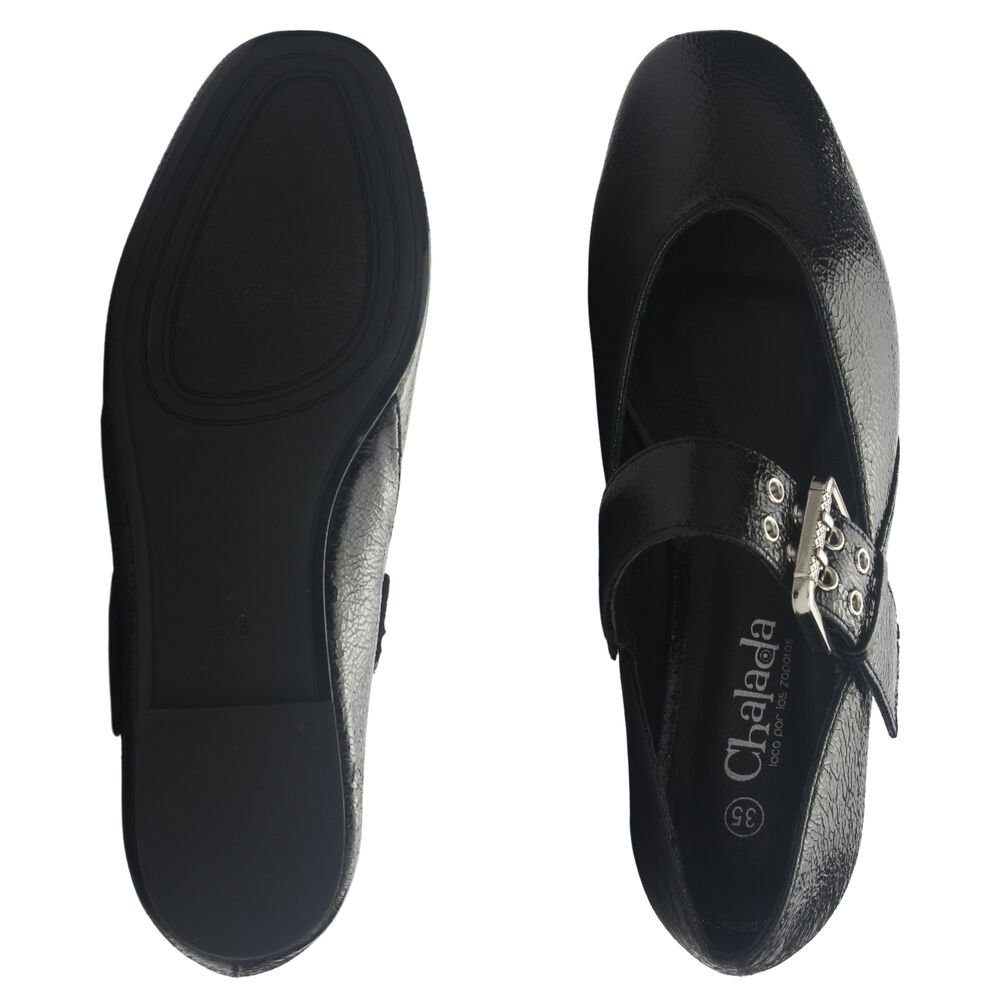 Ballerina Mujer Chalada Corsa-20 Negro Casual image number 6.0