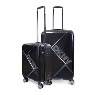 Pack 2 Maletas S 10kg + M 20kg Donna Karan Your Call Negra Dkny