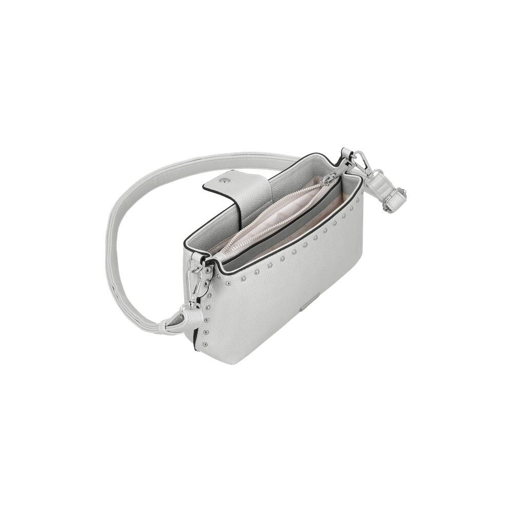 Bandolera Secret Amsterdam St6 Xs Plateado image number 3.0