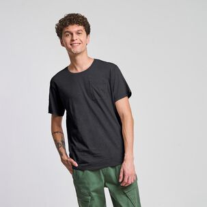 Polera Lisa Manga Corta Cuello Redondo Hombre Ocean Pacific