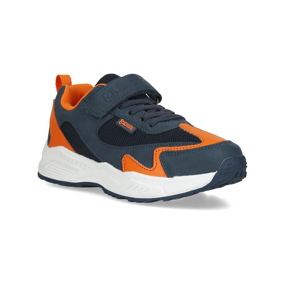 Zapatilla Infantil Niño Topsis Navy image number 0.0
