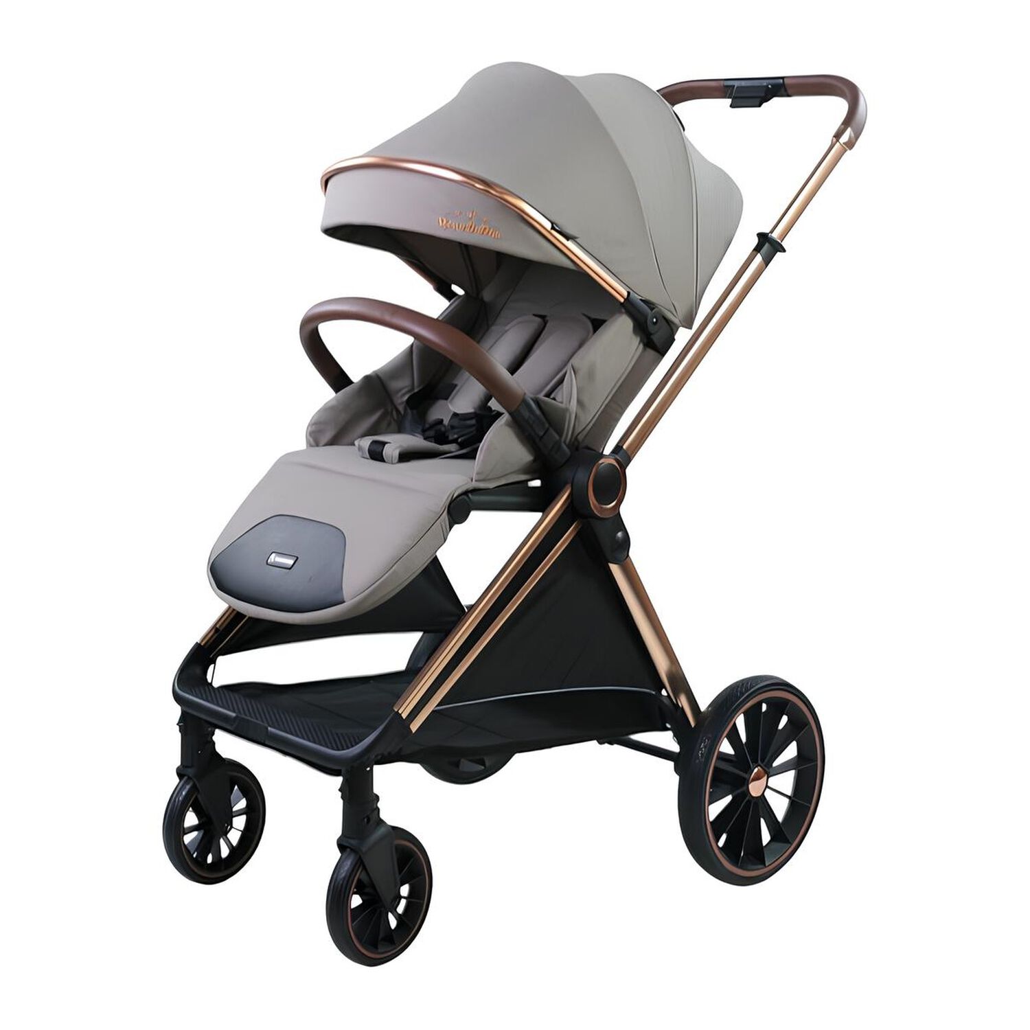 Coche De Paseo 0-4 A&ntilde;os Aluminio Gris Beyond By Lubabycas image number 0.0