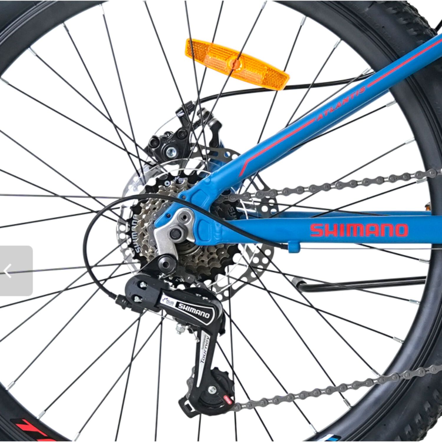Bicicleta Totem Mtb Aro 24 Modelo Atlantis Azul image number 7.0